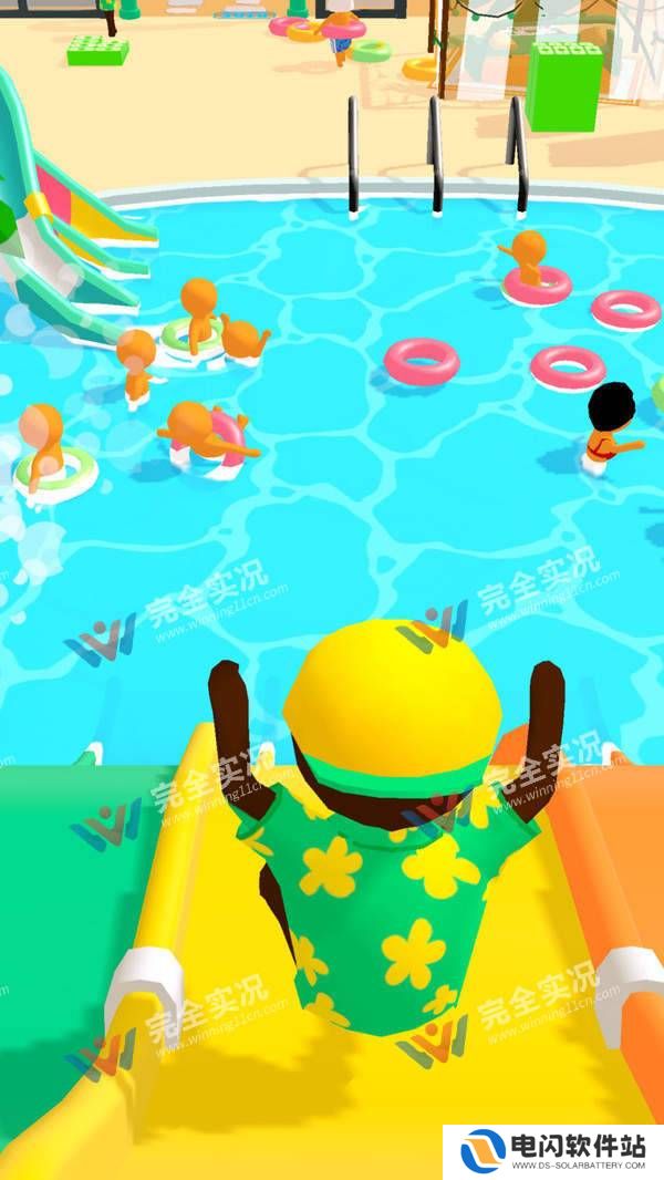水上滑行