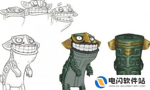 《哪吒2》两只结界兽太可爱，它们可大有来头，竟和三星堆遗址有关