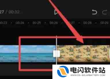 剪映2个视频怎么合在一起