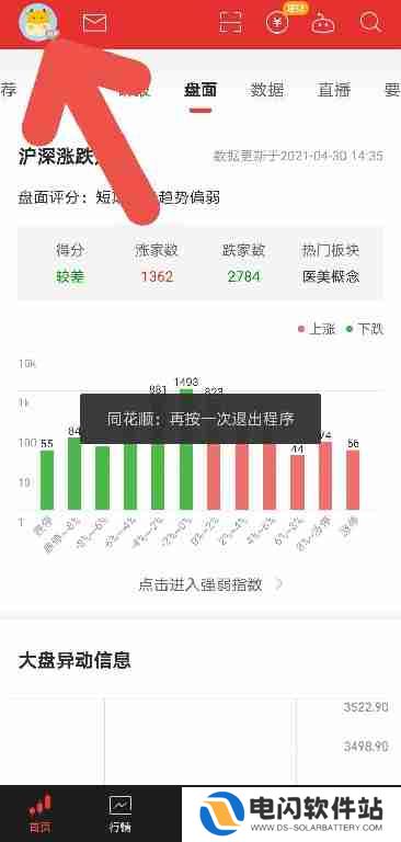 同花顺APP如何关闭消息通知