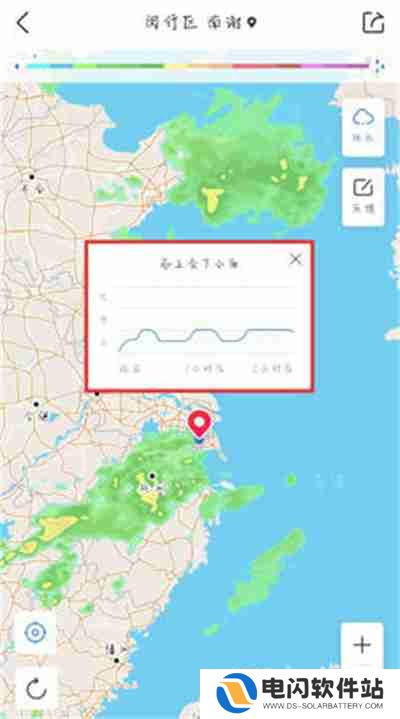 墨迹天气怎么查看当天的降雨量